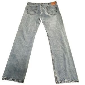 Levi's 505 Jeans Men's 40 X 30‎ Denim Blue Straight Leg Medium Dark Wash Pants